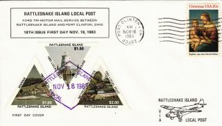 Rattlesnake Island Local Post Nov 18,  1983