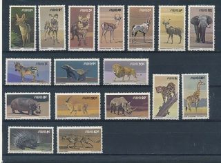 D279681 Wild Animals Mnh South Africa 17 Values