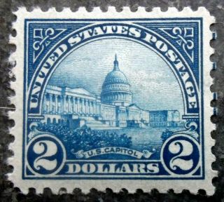 Buffalo Stamps: Scott 572 Fourth Bureau Flat Plate,  Mnh/og & Vf - J,  Cv = $100