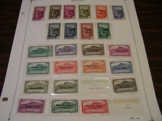 Drbobstamps Reunion Mostly (generally F - Vf) Stamp Lot On Scott Album Pages