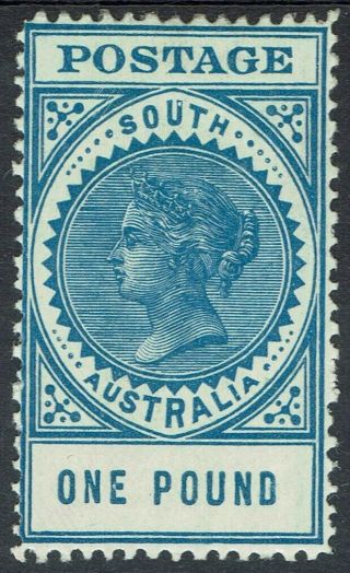 South Australia 1904 Qv Thick Postage 1 Pound