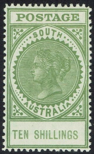 South Australia 1904 Qv Thick Postage 10/ -