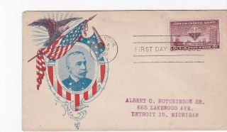 American Chemical Society 1002 Us First Day Cover 1951 Unknown Cachet 2 Fdc