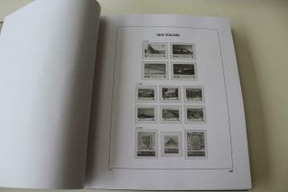 ZEALAND Luxury SG Davo Hingeless Album V Pages 2000 - 2014,  Ross 6