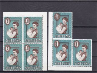 0035 British Colonies (st Helena) 1961 Mnh Mi.  159 (7x) Queen Elisabeth Ii