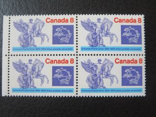 Canada Stamps 648i/648ii 1974 " Universal Postal Union " W/ 6 Varieties