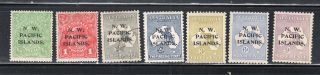 Australia Stamps North West Pacific Islands Png Hinged & Lot 707