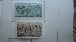 Ddr East Germany Stamp 1954 The Peace Event Pair