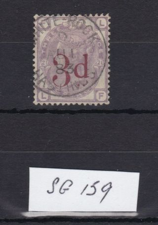 Gb Qv 1880/83 Sg159 Vfu