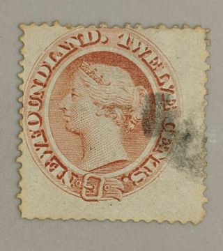 Newfoundland Canada Queen Victoria Stamp 28 (k9078)