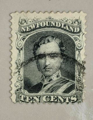 Newfoundland Canada Prince Albert Stamp 27 (k9080)