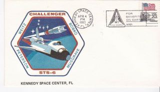 Space Shuttle Sts - 6/challenger Launch Kennedy Space Center,  Fl 4/4/1983