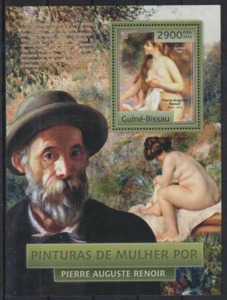 E699.  Guinea - Bissau - Mnh - 2012 - Art - Paintings - Renoir - Bl.