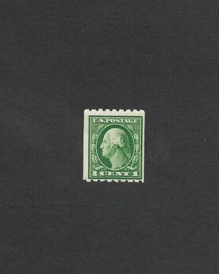 Us Stamps Sc 410 George Washington 1c Coil Perf 8.  5 Horizon Mnh 1912
