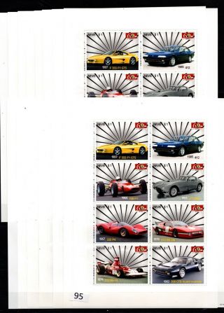 // 15x Nevis - Mnh - Sport - Sportcars - Ferrari -
