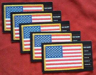 Five (5) Souvenir Booklets X 20 = 100 Of Old Glory 37¢ Us Stamps.  Sc 3776 - 3780