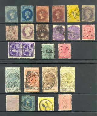 Australia - South Australia,  Other States - 24 St.  Unsorted - Mixed Quality