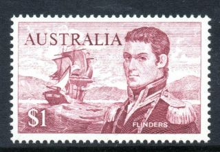 Australia: 1973 Flinders $1 Sg 401c Mnh