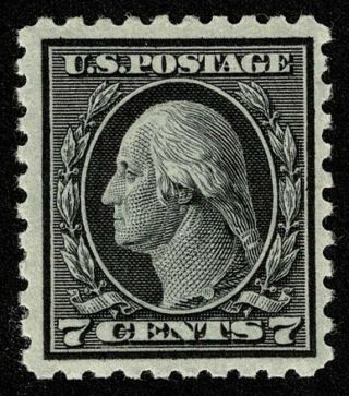 Scott 469 7c President George Washington 1916 H Og Well Centered $110