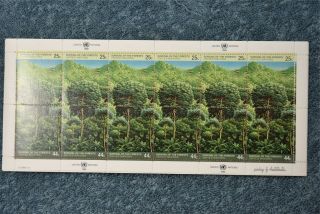 1988 Survival Of The Forests York Mini Sheet - N523a - Mnh