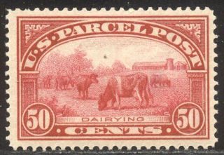 U.  S.  Q10 Vf - 1913 50c Parcel Post ($220)