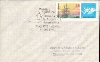 Argentina 19,  Antarctic Cachet And/or Cancel