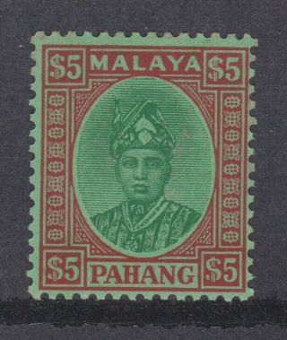 Malaya Malaysia Pahang Stamps 1935 Wmk $5 Mounted