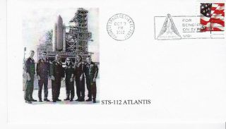 Sts - 112 Atlantis Space Shuttle Launch Kennedy Spc Ctr Florida Oct 7 2002