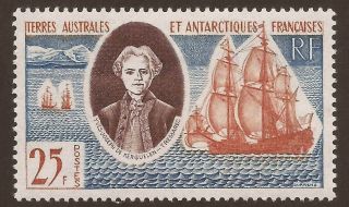 French Southern & Antarctic Territories 1960 Sg23 Discovery Cat £43 Lmm (jb4179)