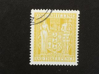 Zealand 1931 Arms Type 1/3 One Shilling Threepence Lemon - Very Fine