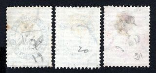 Russia 1879 group of 3 stamps Kramarenko 36 - 38 CV=25$ 2