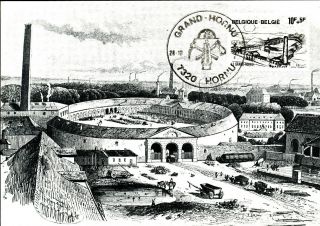 Le Grand Hornu Coal Mine Minerals Mining 1979 Belgium Maximum Card Fdc