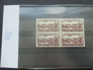 Zealand Stamps: 1931 3d Perf 14 X 15 Sg 548a - 551 Mnh Rare (q64)