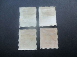 Zealand Stamps: Overprint Set of 4 (f217) 2