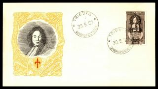 Trieste Arcangelo Corelli 1953 Amg - Ftt Fdc First Day Cover Unaddressed