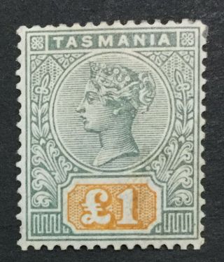 Momen: Tasmania 225 1897 Og H £500 Lot 2961