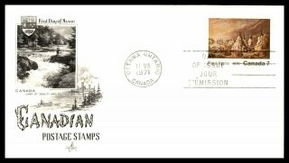 Mayfairstamps Canada Fdc 1971 Recreation Art Craft Teepees First Day Cover Wwb83