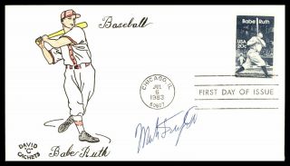 Mayfairstamps Us Fdc 1983 Illinois Babe Ruth Legend David C First Day Cover Wwb7