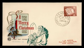 Dr Who 1960 Australia Merry Christmas Fdc C126462