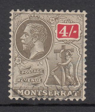 Montserrat 1922 - 29 Kgv 4/ - Sg 82 Cv £50