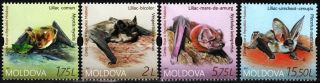 Moldova 2017 - 10 Fauna: Bats,  Mnh