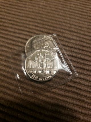 1984 2000 Jahre Stadt Trier Silver Coin