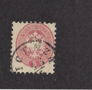 Austria (lombardy - Venetia) - 22 - - 1864 - 1865 - Perf 9 1/2 - Coat Of Arms