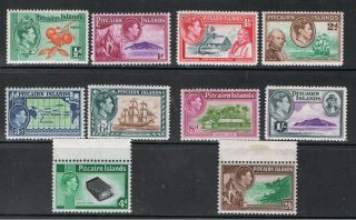 Pitcairn Islands 1940 - 51 King George Vi & Fletcher Christian