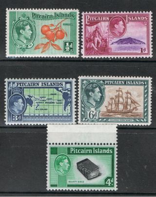 PITCAIRN ISLANDS 1940 - 51 KING GEORGE VI & FLETCHER CHRISTIAN 3