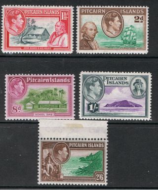 PITCAIRN ISLANDS 1940 - 51 KING GEORGE VI & FLETCHER CHRISTIAN 4