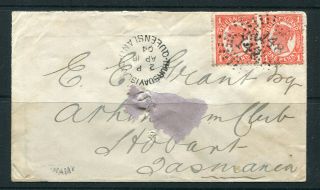 Queensland 1904 Cover From Thursday Island To Tasmania.