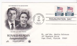 Nancy And Ronald Reagan Inauguration Day Pacific Palisades Ca Jan 20 1981 Ac Pcs