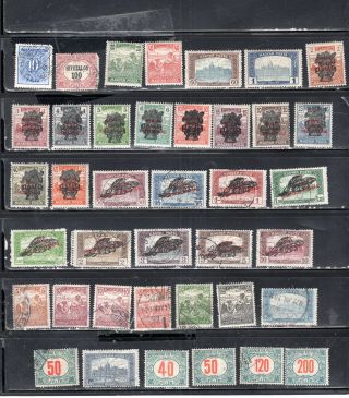 Hungary Magyar Poste Europe Stamps & Hinged Lot 2071
