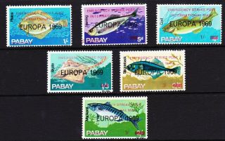 Post Strike 1971 Pabay Fish Europa Set Um - Cinderella